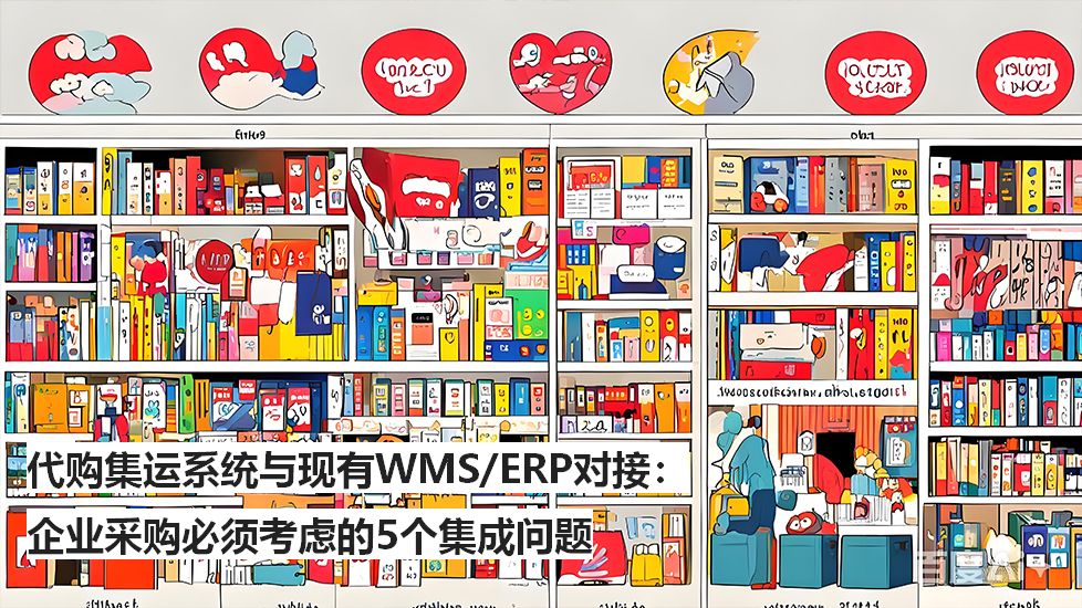 代購集運系統(tǒng)與現(xiàn)有WMS/ERP對接:企業(yè)采購必須考慮的5個集成問題 代購集運系統(tǒng)與現(xiàn)有WMS/ERP對接:企業(yè)采購必須考慮的5個集成問題