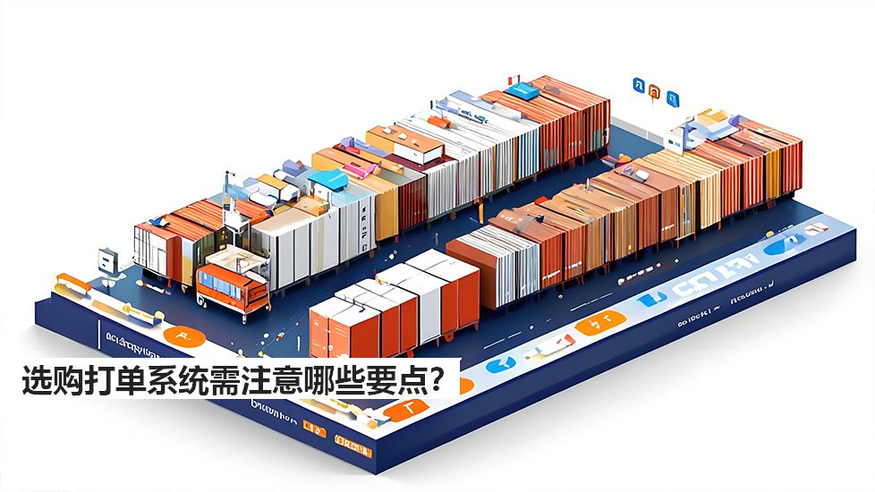 選購(gòu)打單系統(tǒng)需注意哪些要點(diǎn)？
