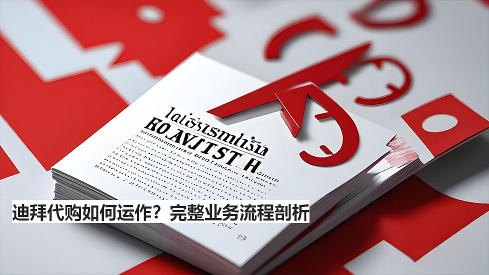 迪拜代購如何運(yùn)作？完整業(yè)務(wù)流程剖析