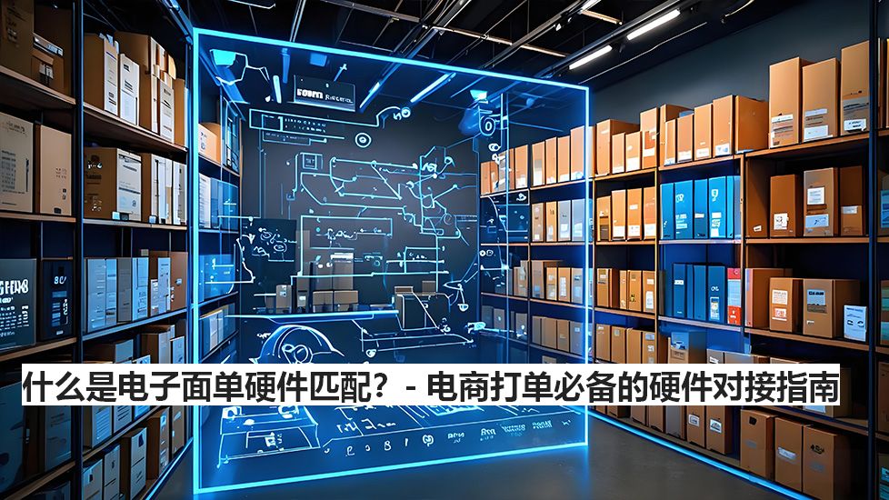 什么是電子面單硬件匹配？-電商打單必備的硬件對接指南