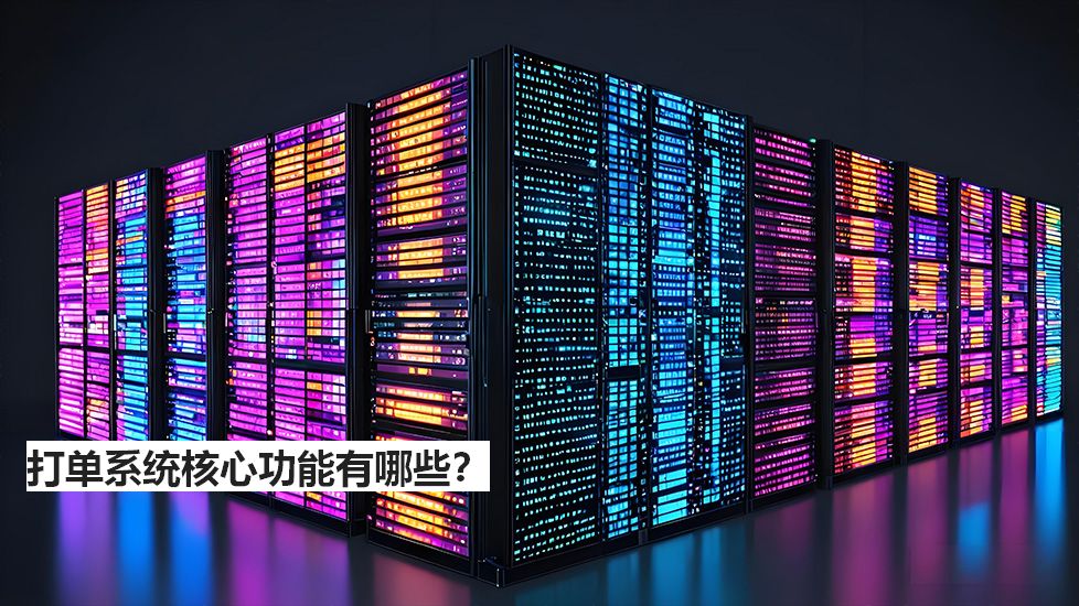 打單系統(tǒng)核心功能有哪些？