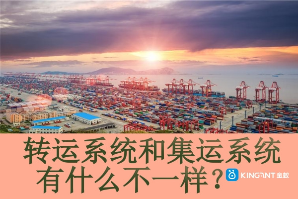 轉(zhuǎn)運(yùn)系統(tǒng)和集運(yùn)系統(tǒng)有什么不一樣？